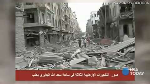 At least 34 killed in suicide bombings in Syria 